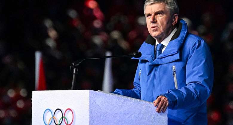 IOC President Thomas Bach used speeches at the Beijing 2022 Opening and Closing Ceremonies to call for authorities to give peace a chance Getty Images