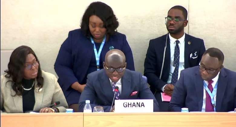 Attorney-General touts Ghanas strong Human Rights Record at UN