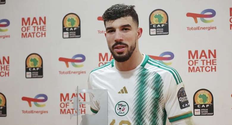 Algeria's Aymen Mahious wins CHAN 2022 Golden Boot award