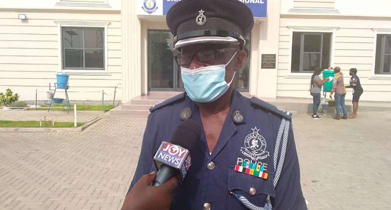 Accra: Disinfection of Police Stations begin
