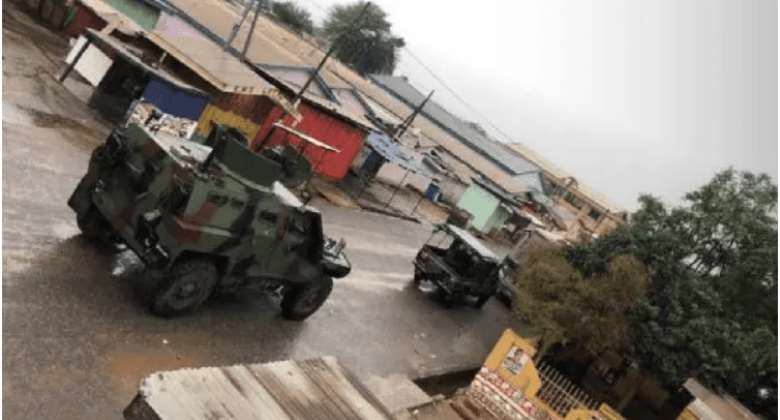 The military storming Ashaiman is in the right direction