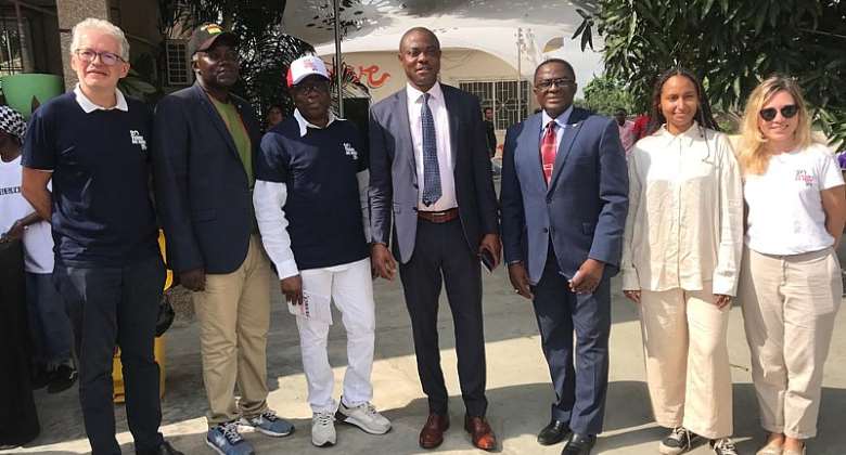 French Embassy in Ghana marks 500 days to Paris 2024 at Freedom Skate Park