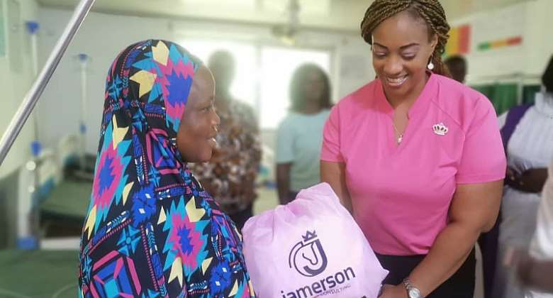 Otumfuo Osei Tutu II Foundation, Jamerson Strategic Consulting present new born kits to mothers at three hospitals in Kumasi