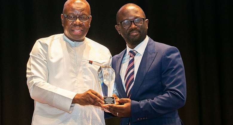 Youth Patron Andy Owusu honoured by NPP-UK Youth Wing