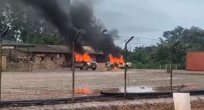 WR: Illegal miners attack Golden Star Wassa Mine; set 12 vehicles ablaze