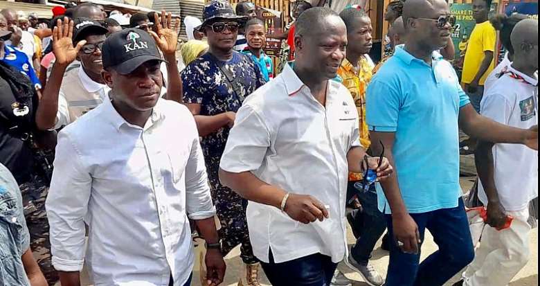 Armah Kofi Buah files nomination to contest Ellembelle seat for the 5th time