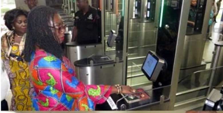7 New Biometric e-Gates For Kotoka International Airport