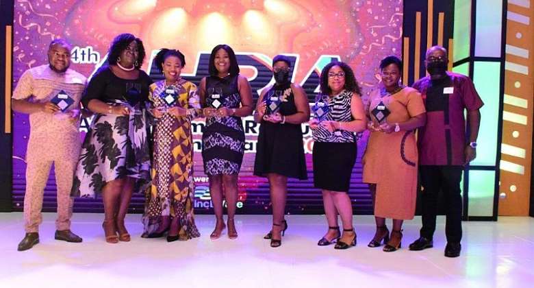 MTN Ghana Inducted Into Ahria Hall Of Fame, Wins Seven Awards In One Night