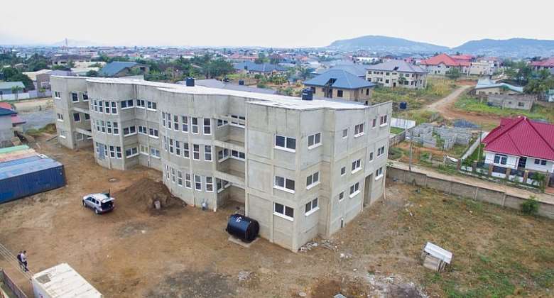 Germany based Ghanaian doctor builds hospital in Ghana