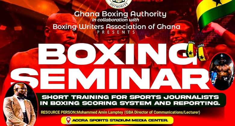 Boxing seminar for journalists on March 9
