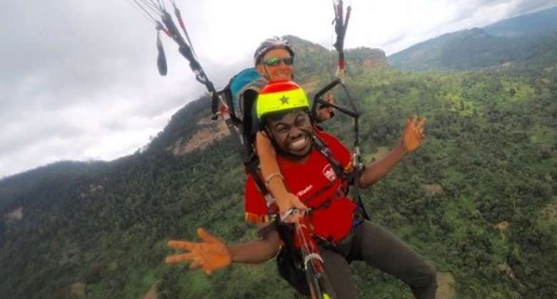Ghana mounts first pilot for Kwahu Paragliding Festival