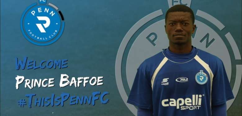 Inter Allies Midfielder Prince Baffoe Joins Penn FC