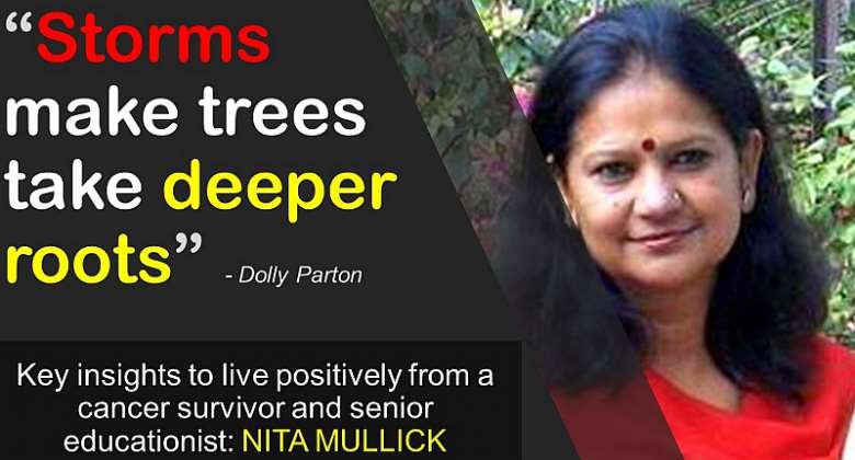 Storms Make Trees Take Deeper Roots: Insights Of A Cancer Survivor With Indomitable Spirit