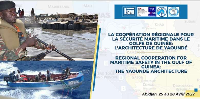 ISMI holds regional cooperation training on maritime safety, security in the Gulf of Guinea on April 25