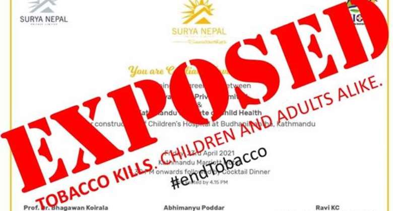 Exposed: Wolf in sheep's clothing - tobacco industrys greenwashing attempts thwarted