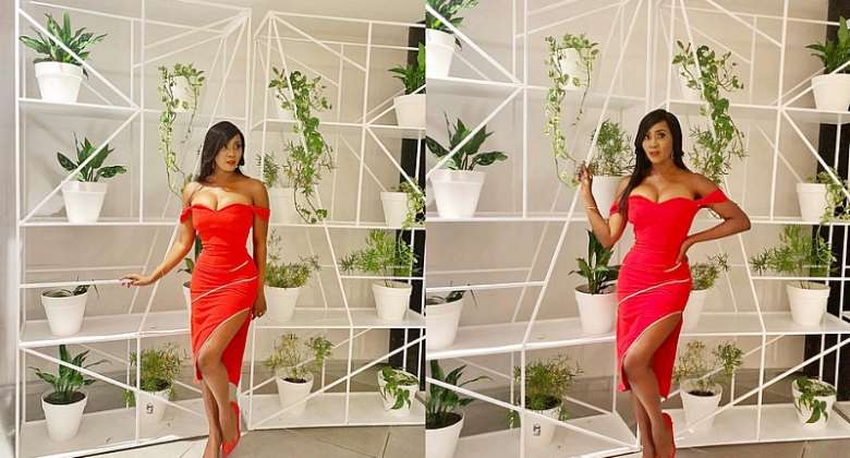 Toni Tones is Red Hot  Stunning in Jewel by Jemila: Collection to Closet