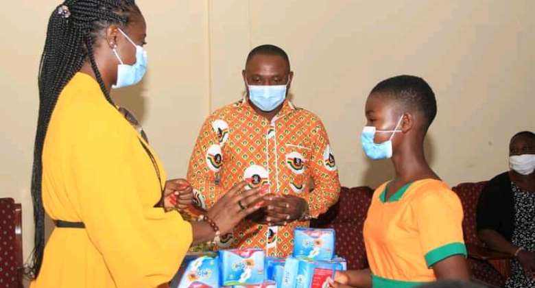 Pad A Girl Project Donated Sanitary Pads To 3,700 Girls In Keta And Anloga