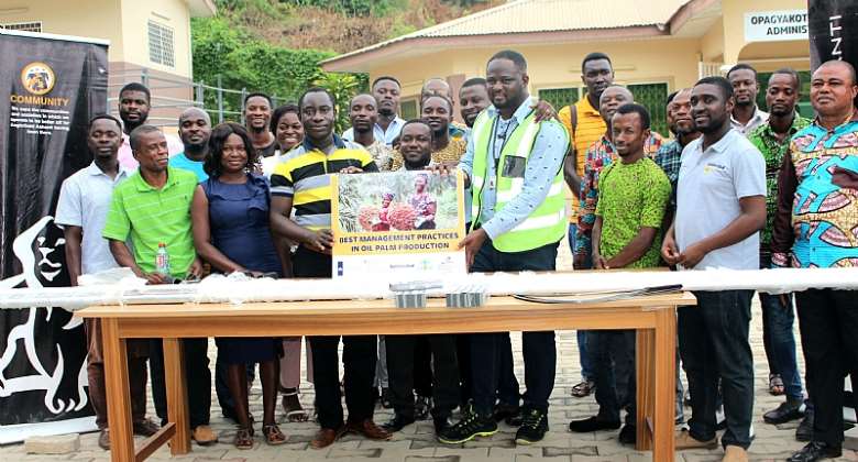 Anglogold Ashanti, Solidaridad train Agric Extension Officers on CROP project