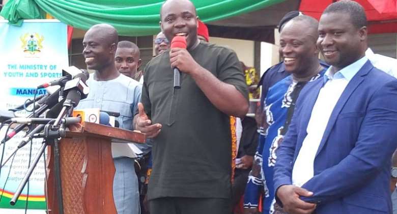 Government To Complete New Edubiase Sports Stadium Soon - Hon. Isaac ...