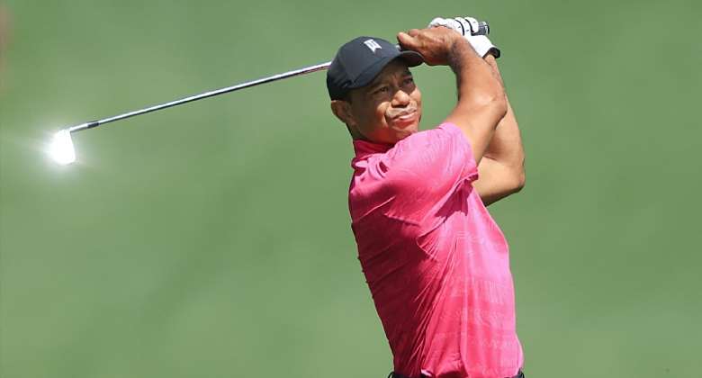 Tiger Woods starts well at the Masters on his return to golf 14 months on from life-threatening car crash
