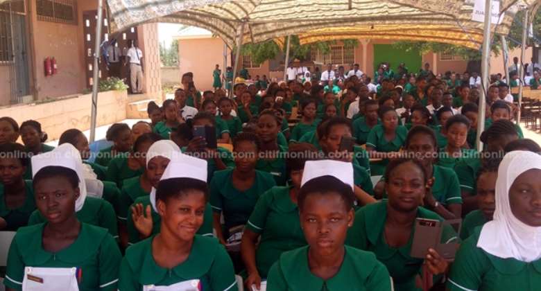 Smiles may soon come to the faces of the affected students of Mampong Nursing and Midwifery Training College