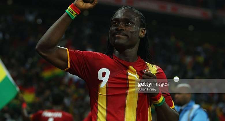 LONDON, ENGLAND - MARCH 29: Derek Boateng of Ghana celebrates after the international friendly match between England and Ghana at Wembley Stadium on March 29, 2011 in London, England. Photo by Julian FinneyGetty Images