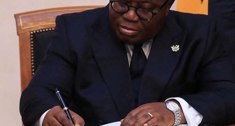 Akufo-Addo signs EI to declassify portions of Achimota Forest as no longer forest reserve