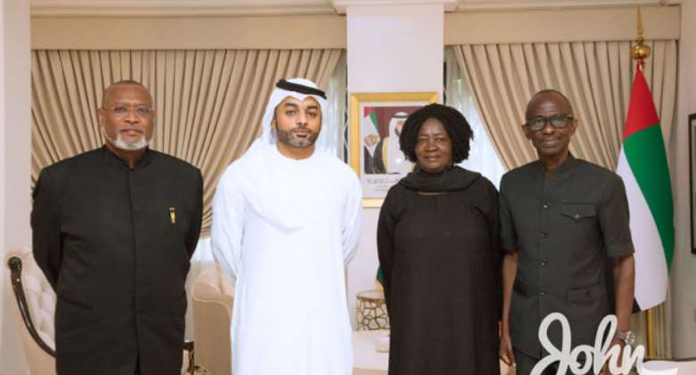 Mahama, Asiedu Nketiah sign book of condolence for late UAE president
