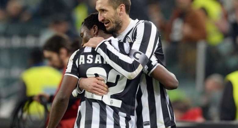 Ex-Black Stars forward Kwadwo Asamoah sends goodwill message to former Juventus teammate Giorgio Chiellini