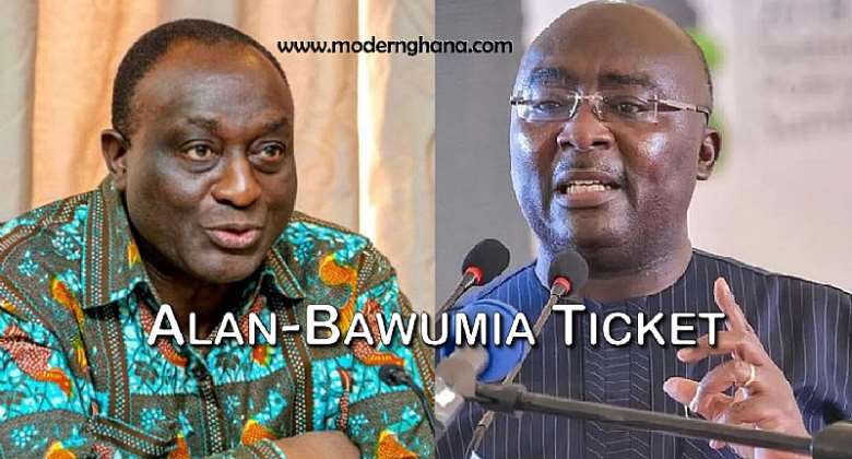 An Alan-Bawumia Ticket Will Not Fly
