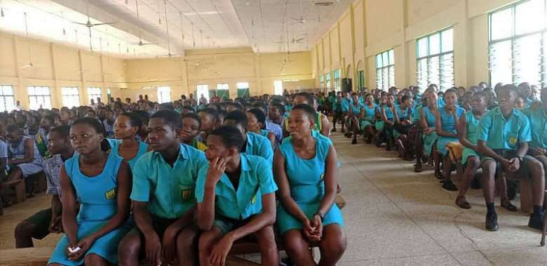 SHS students in Volta Region schooled on scholarship, romance and dating scams
