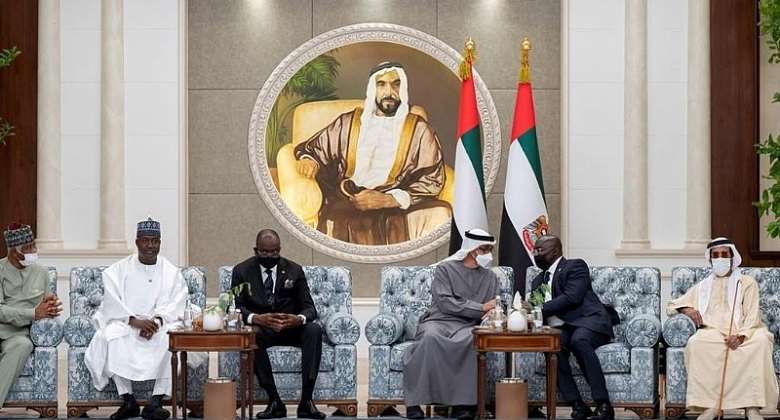 Bawumia commiserates with UAE leader in Abu Dhabi over death of His ...