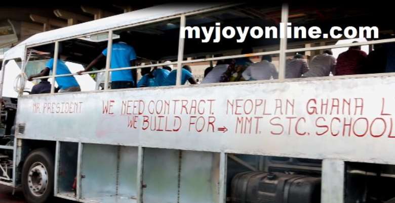 Neoplan Ghana Workers Calls For Immediate Govt Intervention To Save It From 'Dying'