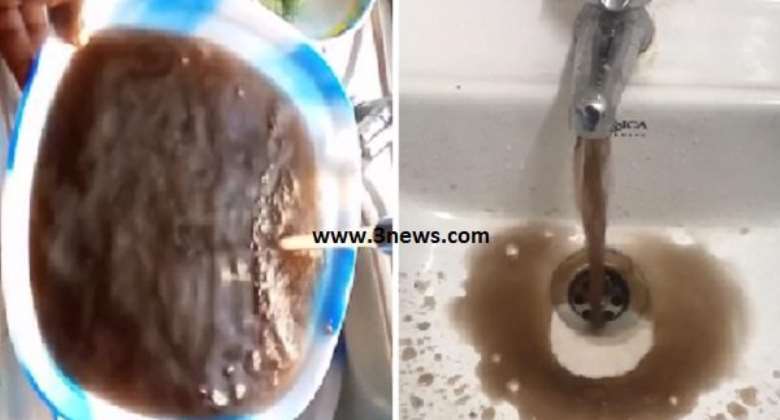 Ghana Water investigates 'tea-like' water from taps of Koforidua residents