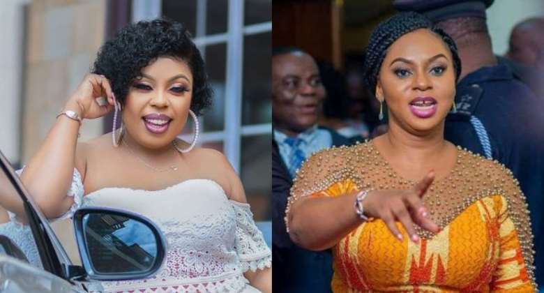 Your wig and American accent is making me tired — Afia Schwarzenegger attacks Adwoa Safo over 'fake' US accent