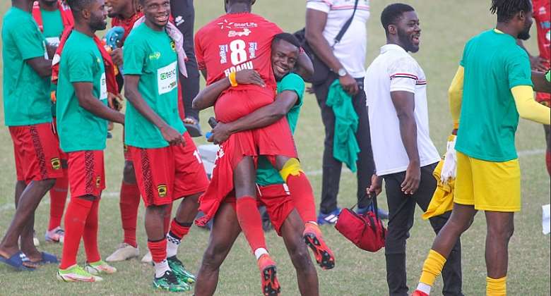 Wrap up of matchday 31 games: Ten-man Asante Kotoko shock Medeama SC as Aduana Stars held at home