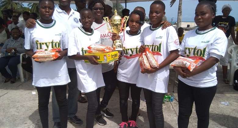 Saah Ladies win ampe competition at 2022 Aboakyer Sports Festival