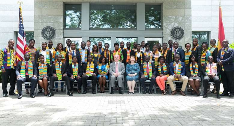 Ghanas Mandela Washington Fellows Depart for the United States