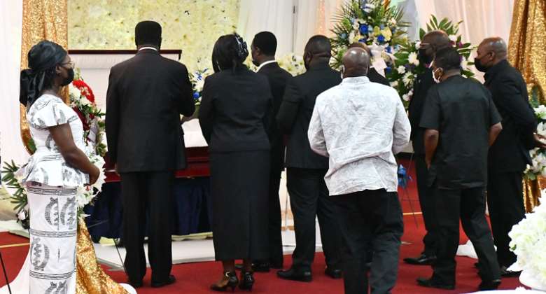 Tributes as Bishop Peter Owusu Ansah is laid to rest