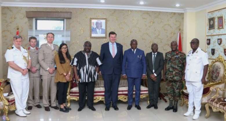 UK Minister for Armed Forces on three day visit to Ghana