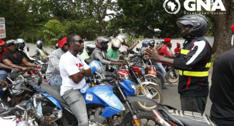 Photo: Day 2 of Arise Ghana demonstration underway