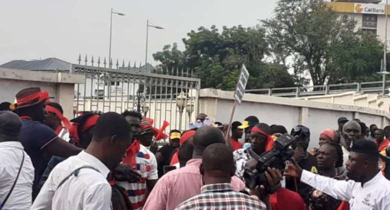 Arise Ghana protesters storm parliament, call on government to address economic hardship
