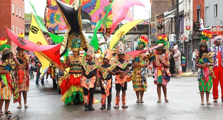 The Ghana Society-UK Celebrates The Queens Platinum Jubilee At The Luton International Carnival 2022