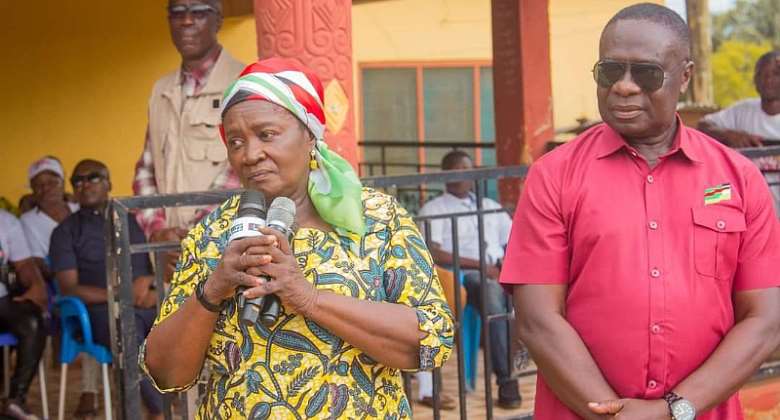 Jane Naana mobilizes grassroots support for James Gyakye Quayson