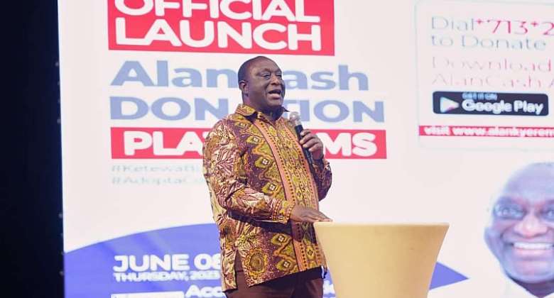 'Ketewa Bia Nsua' — Alan Cash donation platform launched