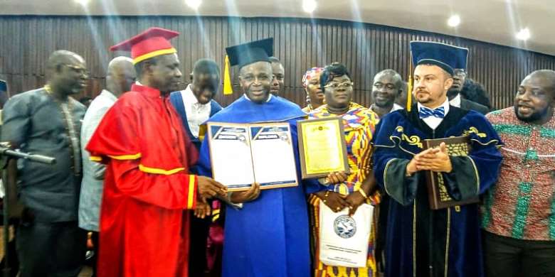 Frank Adjei, Others Get Honorary Doctorate Degrees
