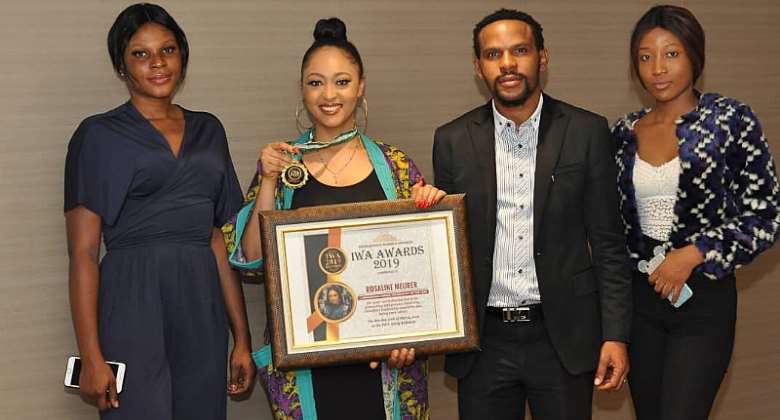 Actress Rosaline Meurer Bags Indigenous Female Personality Of TheYear Award in Abuja