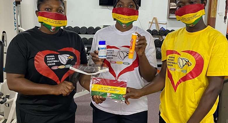 Ghana Rugby Ladies Undertake COVID-19 Relief Activities
