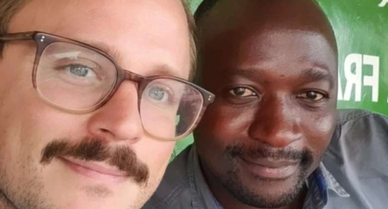 U.S. reporter Nicolas Niarchos left and Congolese journalist Joseph Kazadi Kamuanga right were recently detained in the DRC. Kazadi remains in detention as of Wednesday. Photo credit withheld