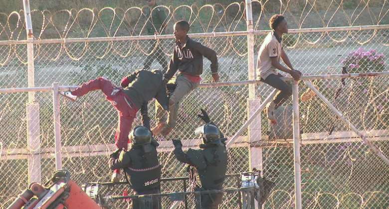 Over 600 African Migrants Violently Storm Into Spanish Exclave Region Of Ceuta
